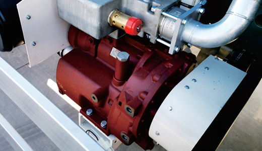 氣力輸送飼料車